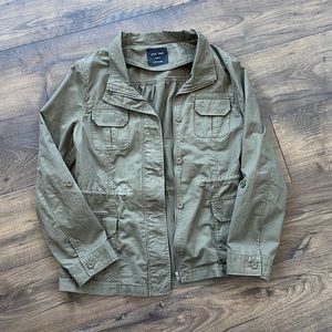 LOVE TREE • Women’s Army Green Utility Jacket • Medium